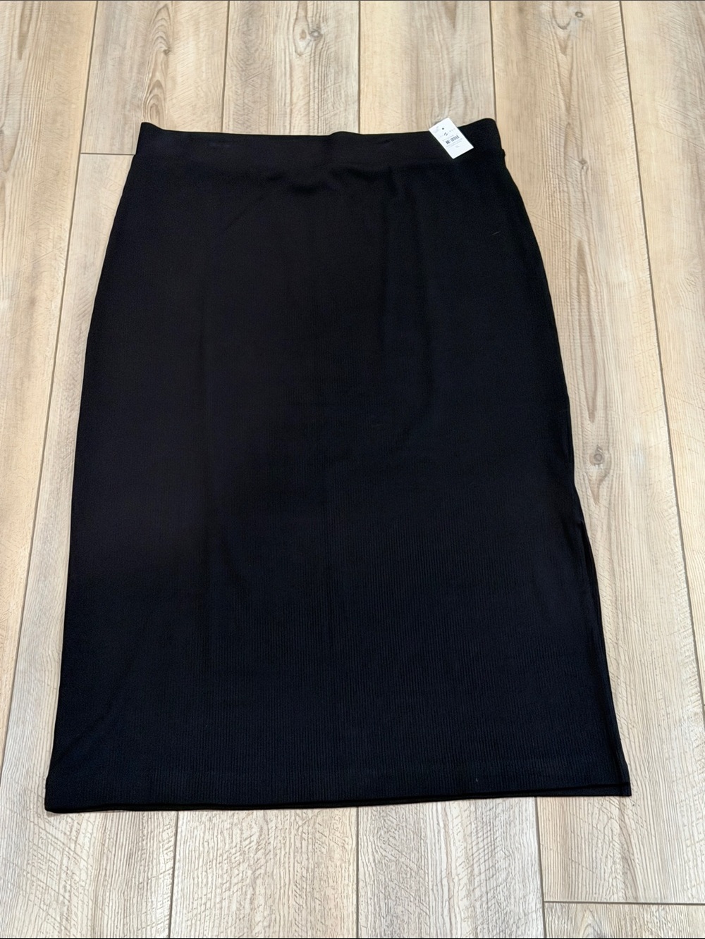 Lou & Grey Black Knit Pencil Skirt